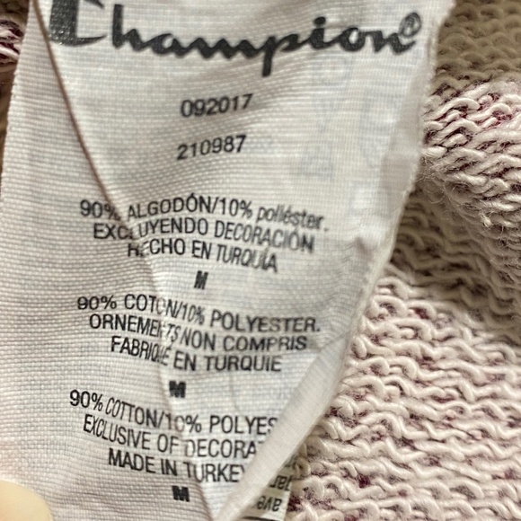 Champion Reverse Weave crewneck sweatshirt purple Medium - Picture 13 of 13